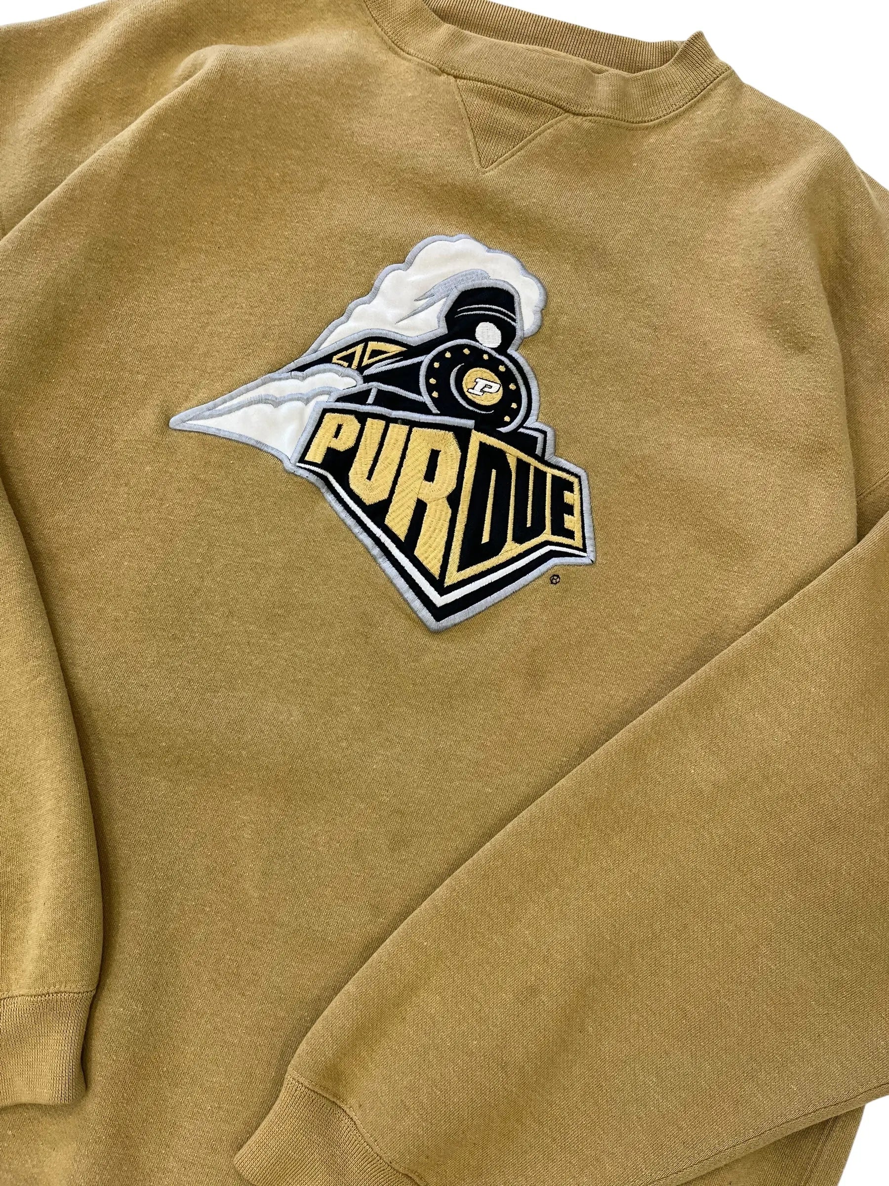 Vintage 90s Purdue Embroidered Crewneck Sweatshirt - XL Hammered Threads