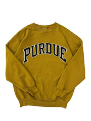 90s Vintage Purdue Embroidered Crewneck Sweatshirt - XL Hammered Threads