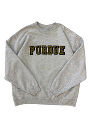 Vintage 90s Purdue Embroidered Crewneck Sweatshirt- XL Hammered Threads