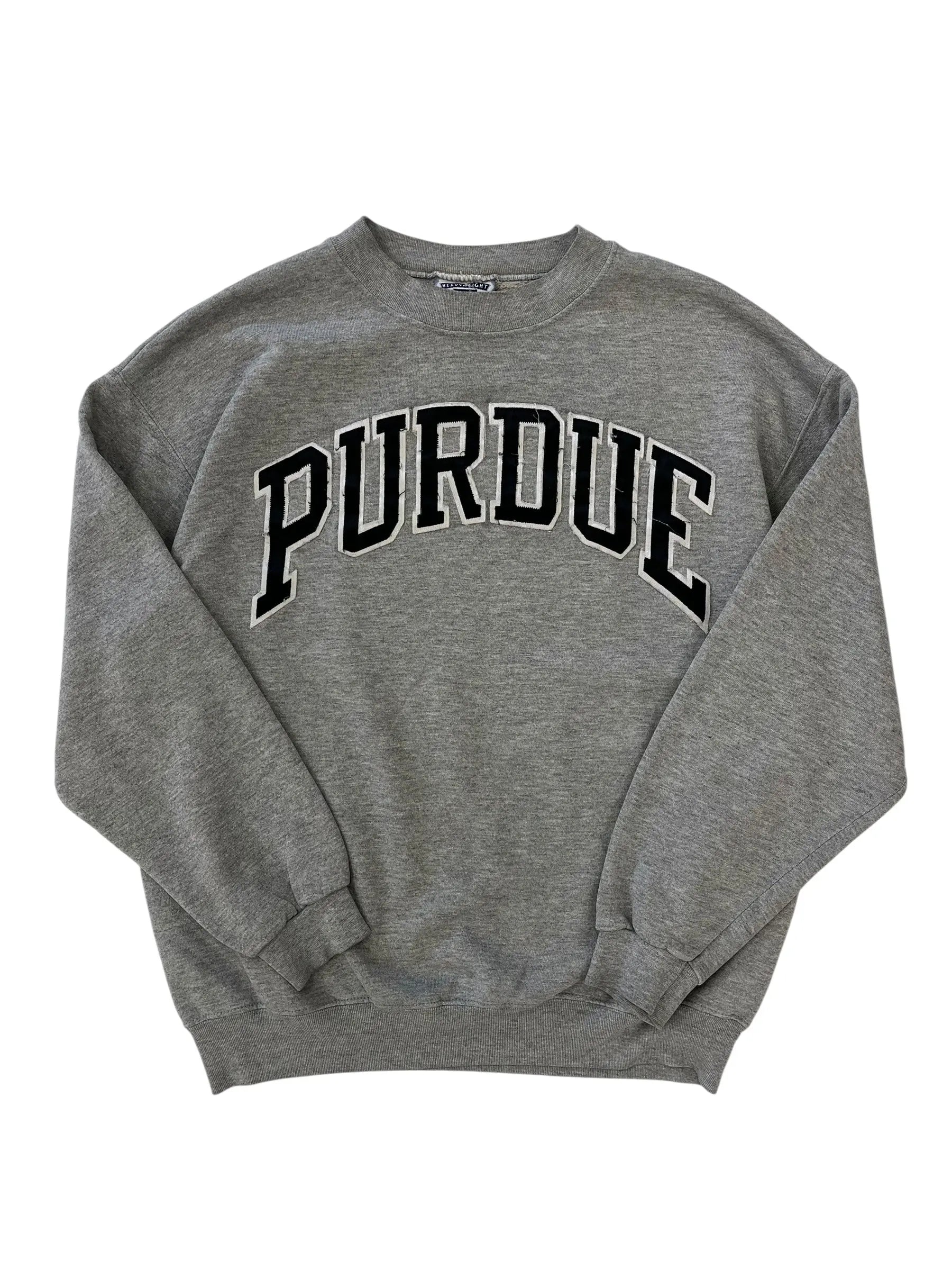 Vintage 90s Purdue Embroidered Crewneck Sweatshirt - L Hammered Threads