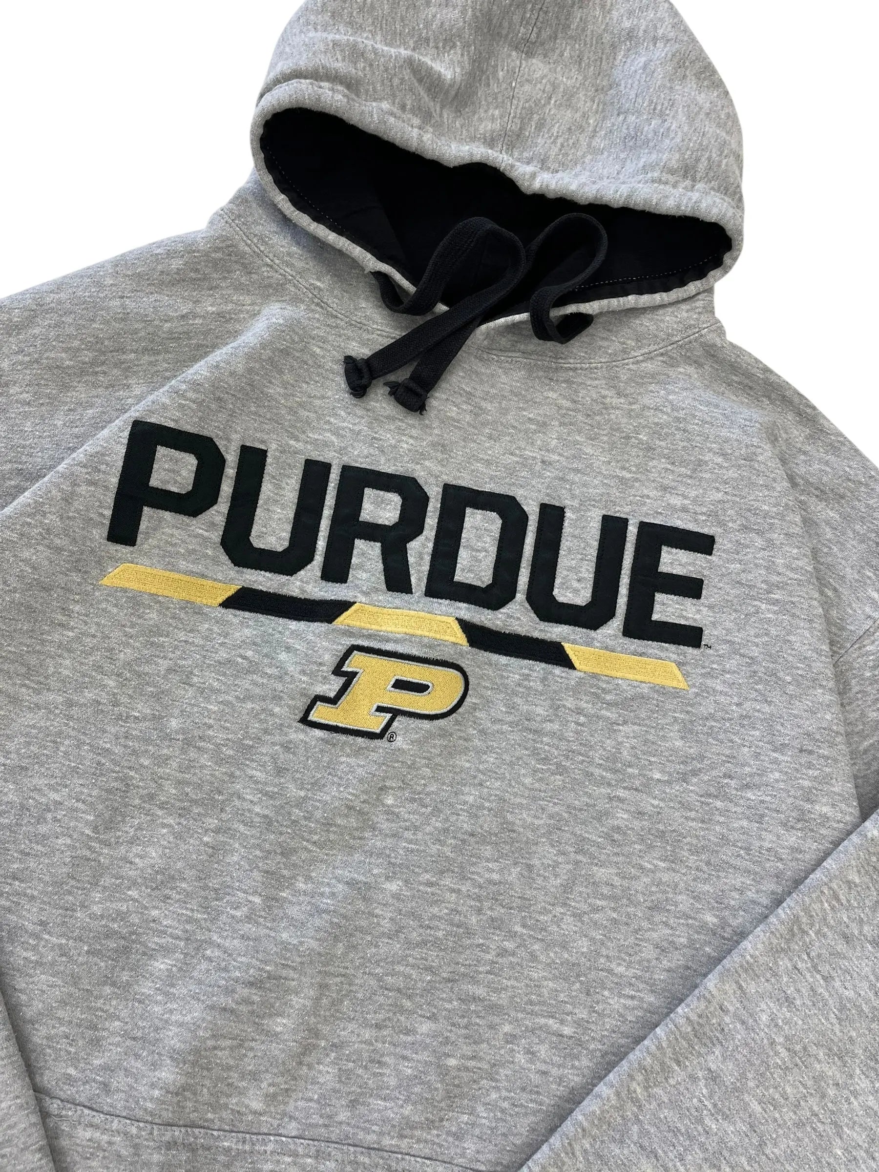 Y2K 2000s Purdue Embroidered Hooded Sweatshirt - XL Hammered Threads