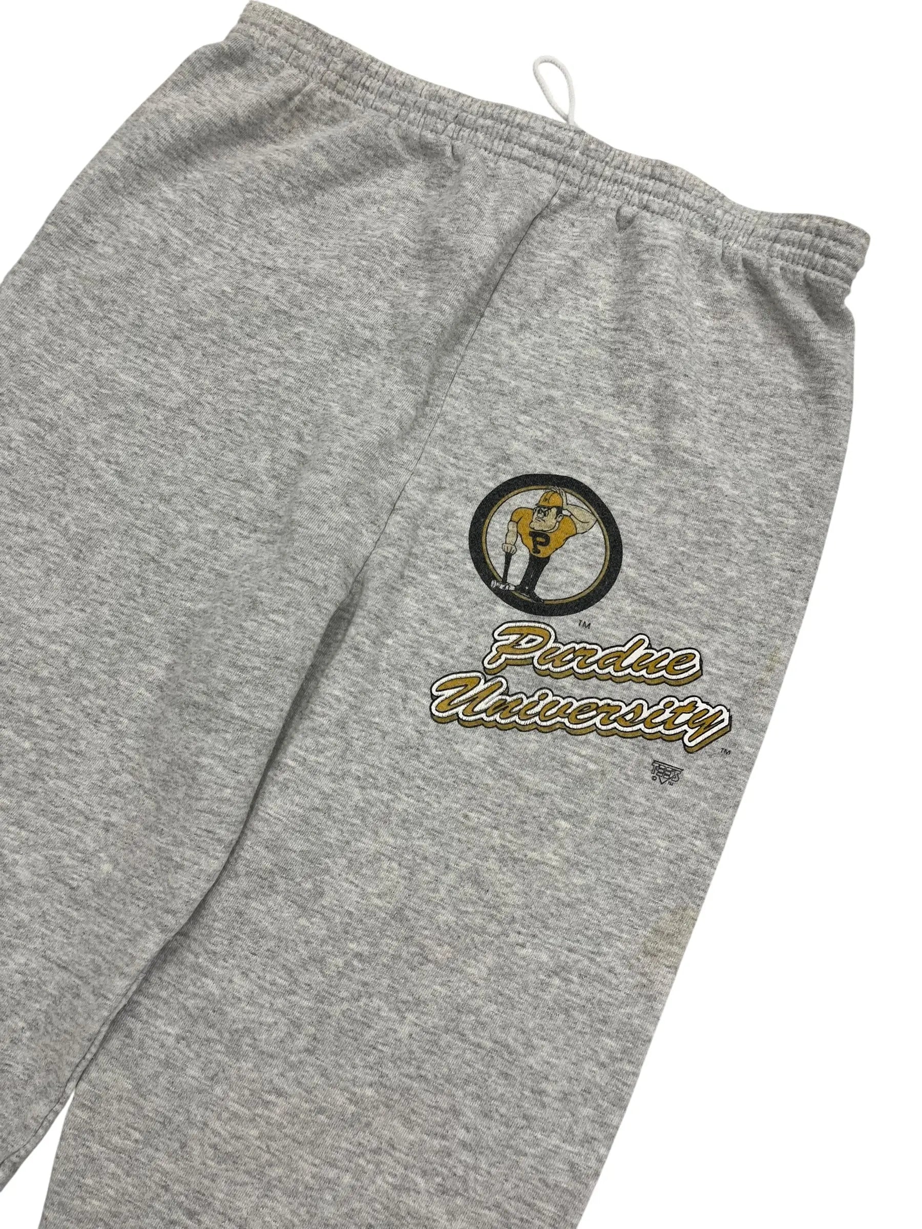 Vintage 90s Purdue Graphic Sweatpants - L Hammered Threads