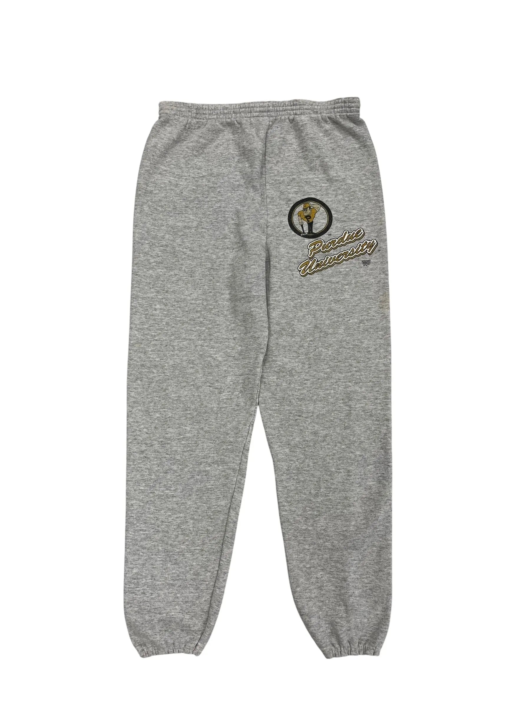Vintage 90s Purdue Graphic Sweatpants - L Hammered Threads