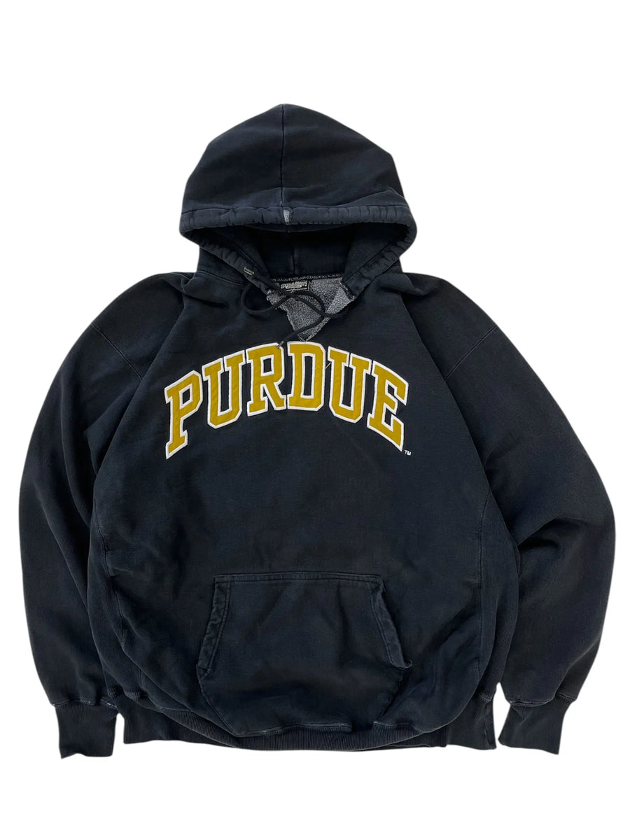 Vintage 90s Purdue Embroidered Hooded Sweatshirt - XL Hammered Threads