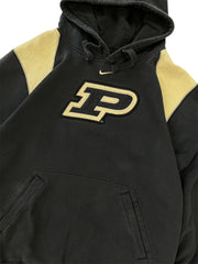 Y2K Nike Embroidered Hooded Sweatshirt - XL Hammered Threads