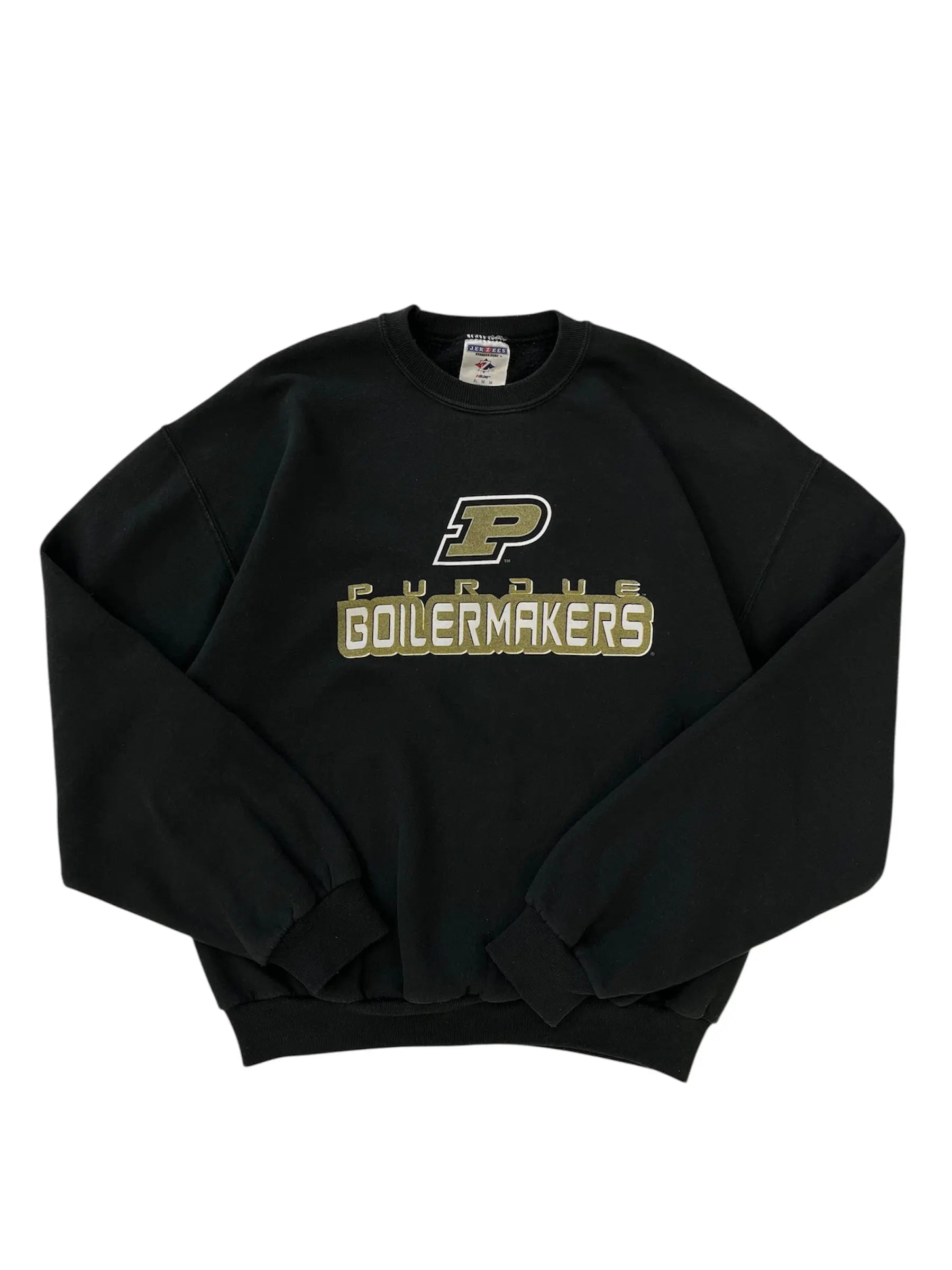 Y2K Purdue Boilermakers Graphic Crewneck Sweatshirt- L Hammered Threads