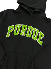 Vintage 90s Purdue Embroidered Hooded Sweatshirt - XL Hammered Threads