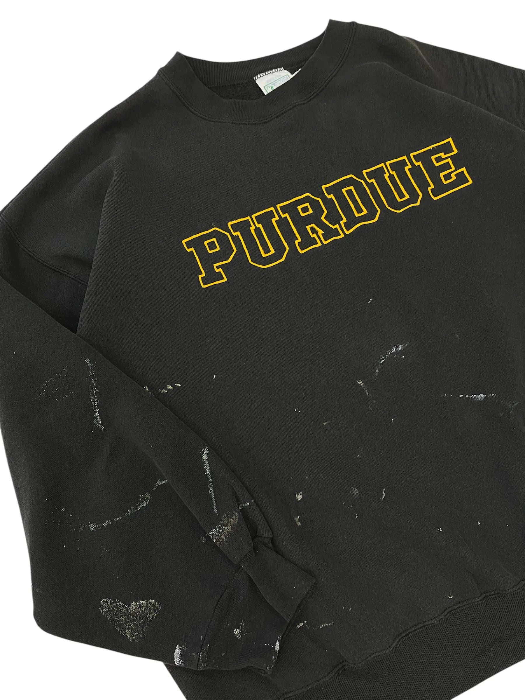 Vintage 90s Purdue Embroidered Crewneck Sweatshirt - XXL Hammered Threads