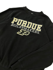 Y2K Purdue Boilermakers Embroidered Crewneck Sweatshirt - L Hammered Threads