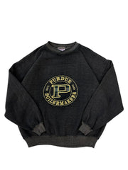 Vintage 90s Purdue Boilermakers Embroidered Crewneck Sweatshirt - XL Hammered Threads