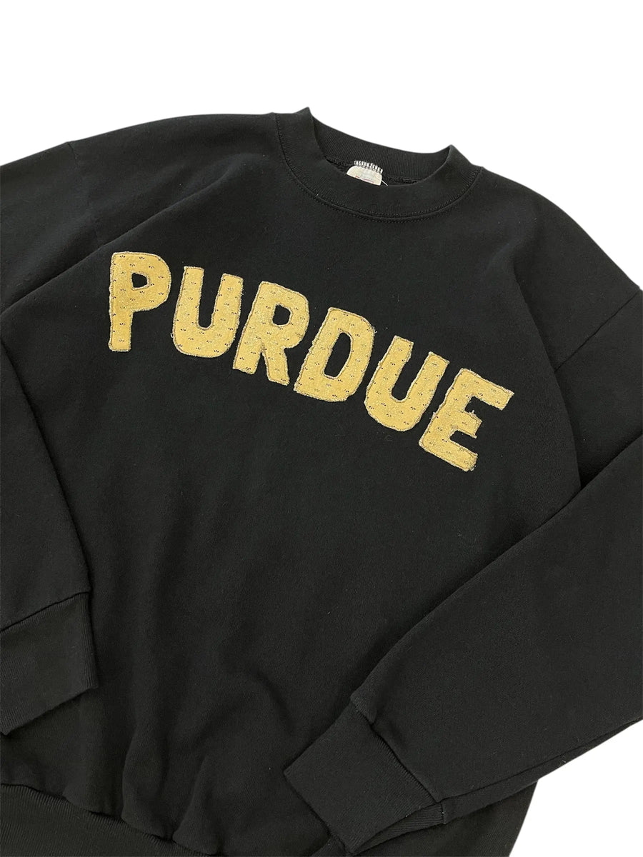 Vintage 90s Purdue Graphic Crewneck Sweatshirt - M Hammered Threads