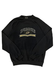 Vintage 90s Purdue Boilermakers Embroidered Crewneck Sweatshirt - XL Hammered Threads