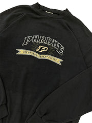 Vintage 90s Purdue Boilermakers Embroidered Crewneck Sweatshirt - XL Hammered Threads