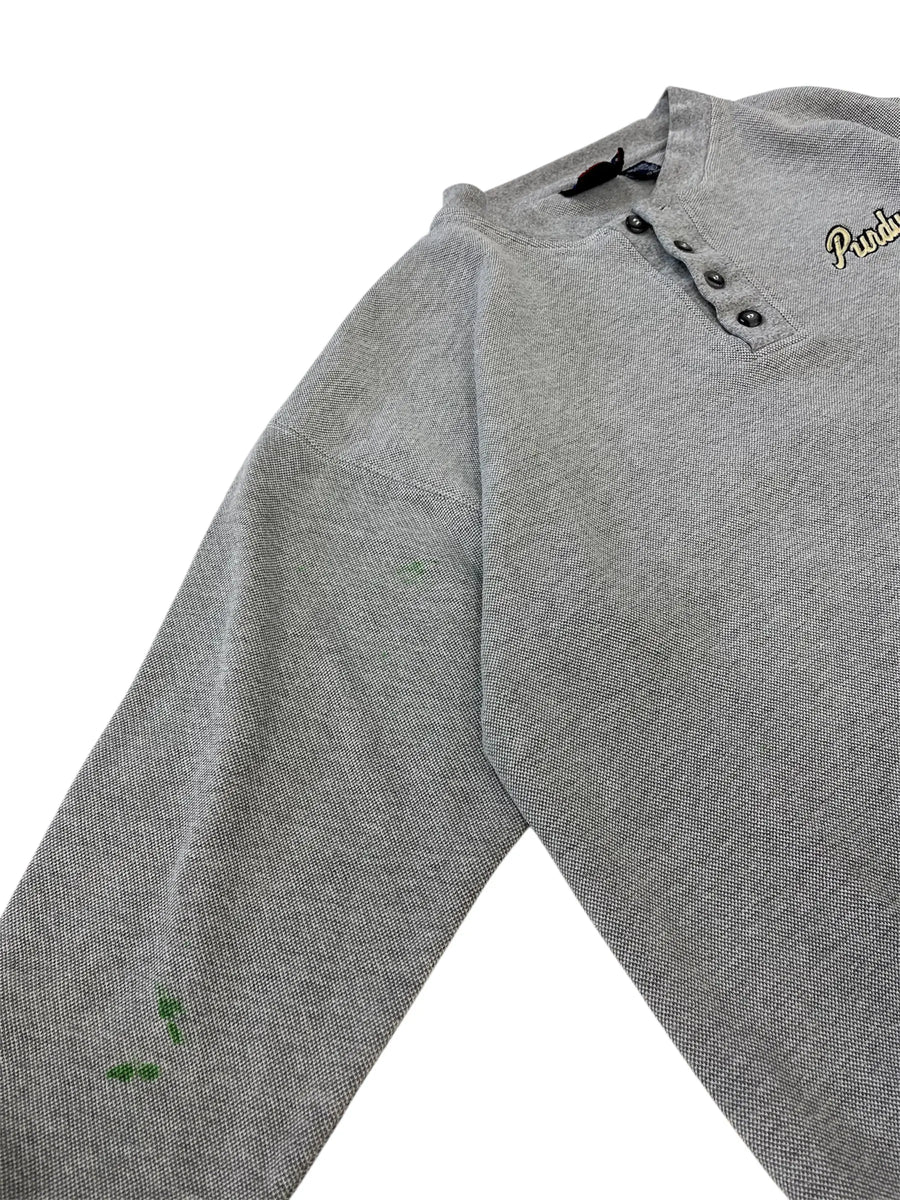 Vintage 90s Purdue Embroidered Crewneck Sweatshirt - Boxy XL Hammered Threads