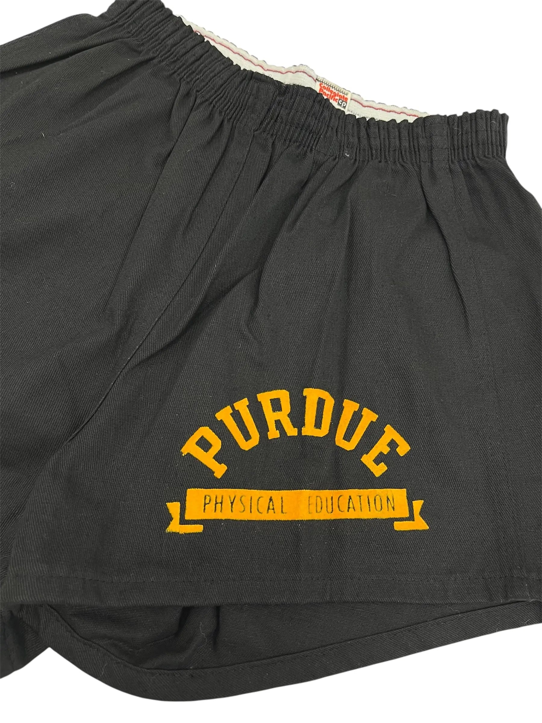 Vintage 80s Purdue Physical Education Graphic Shorts- S Hammered Threads