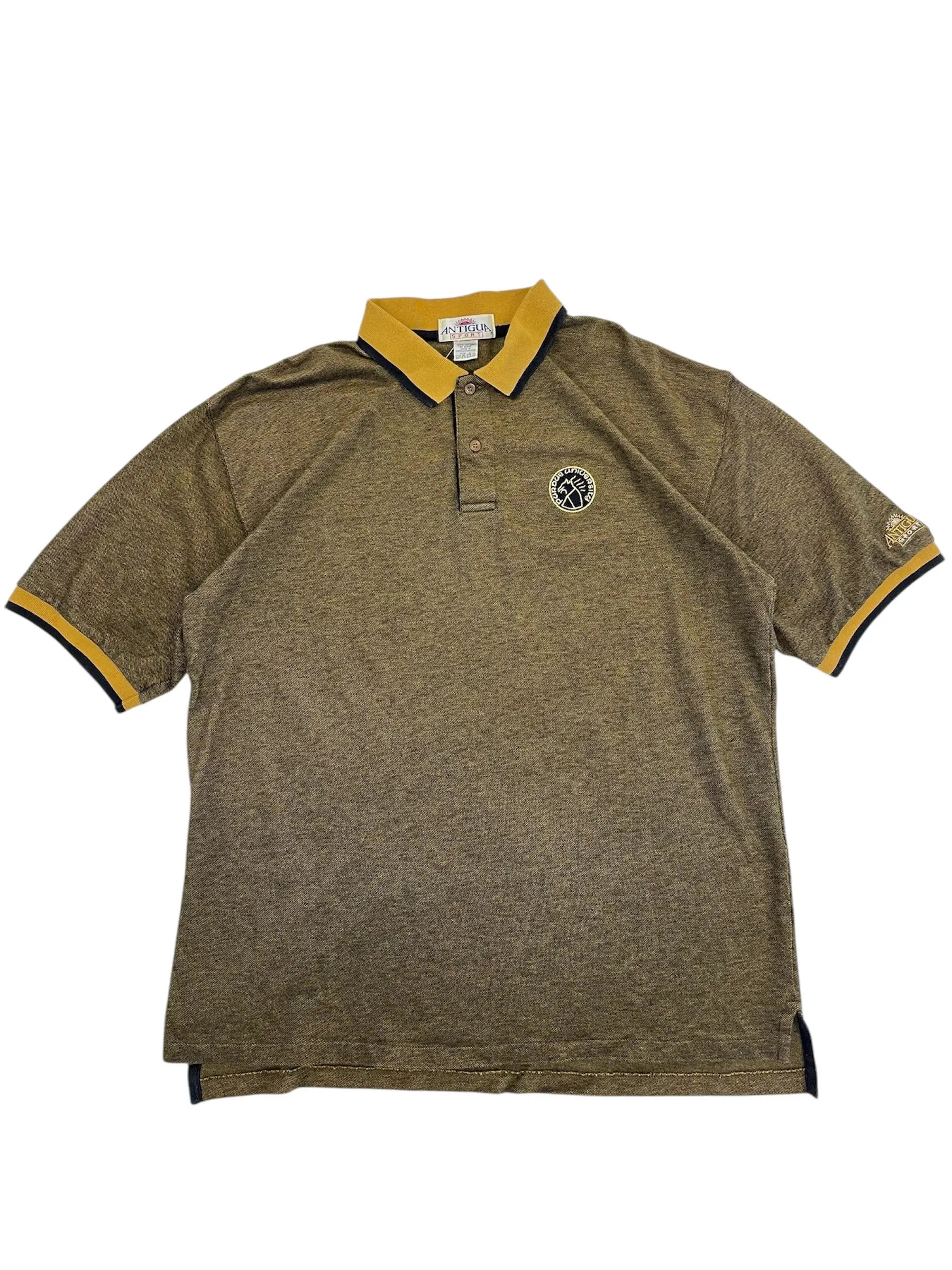 Vintage 90s Purdue University Embroidered Polo Tshirt - XL Hammered Threads