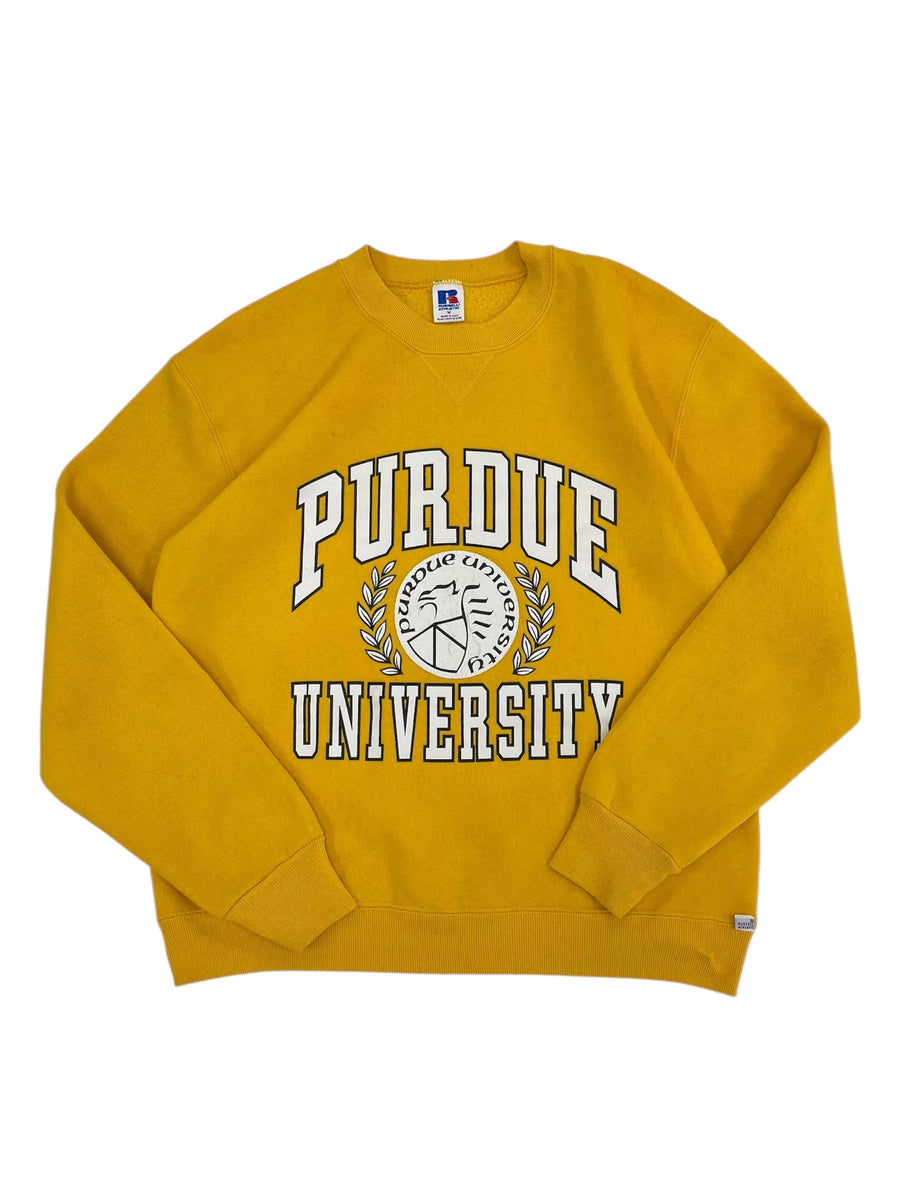 Vintage 90s Purdue University Graphic Crewneck Sweatshirt - M Hammered Threads