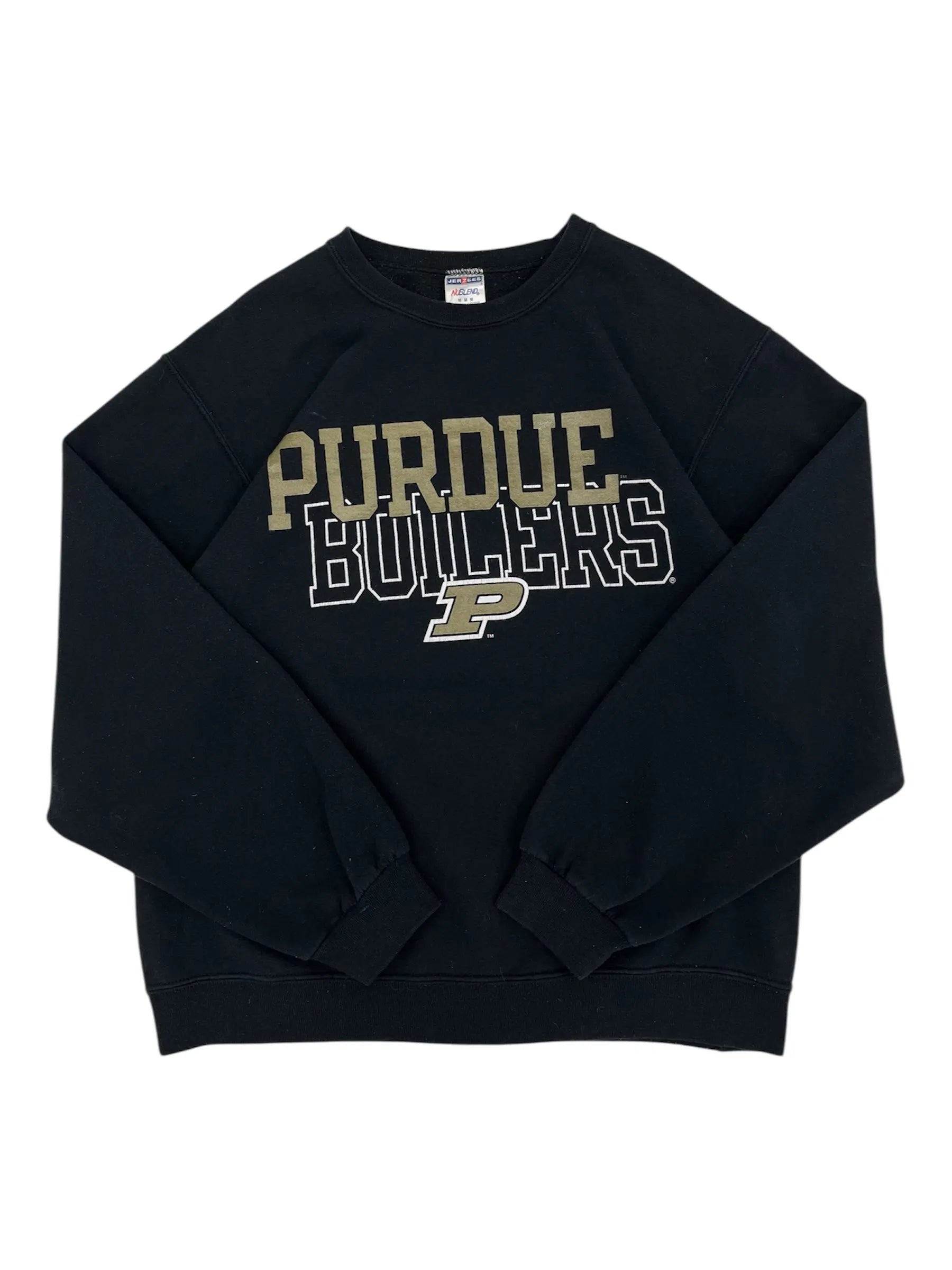 2000s Purdue Boilers Graphic Crewneck Sweatshirt - M Hammered Threads