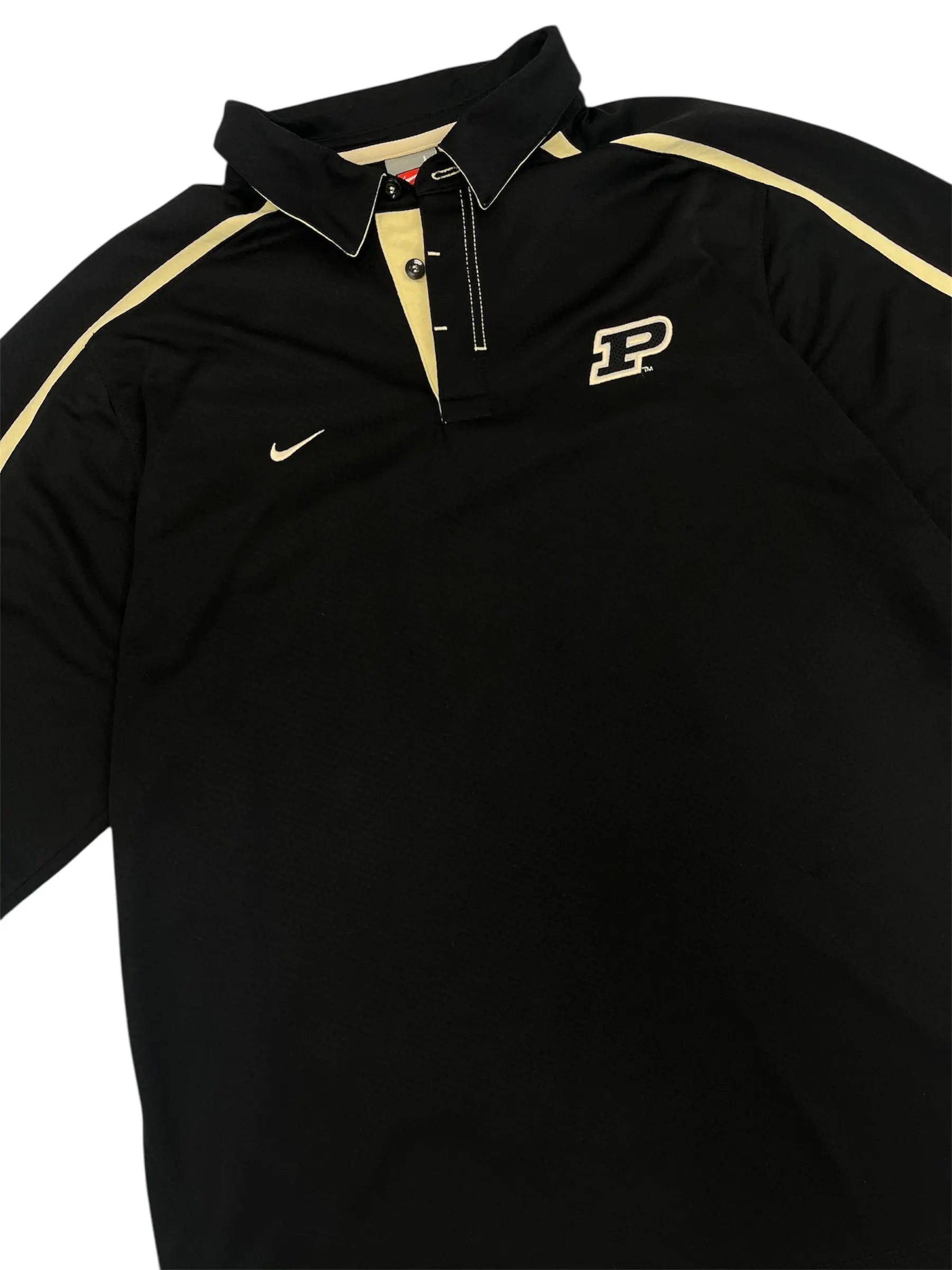 Y2K 2000s Purdue Nike Embroidered Polo- XL Hammered Threads