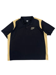 New Age Purdue Embroidered Polo- 4XL Hammered Threads