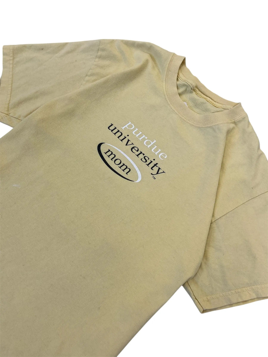 Y2K 2000s Purdue Mom Graphic Tshirt - M Hammered Threads