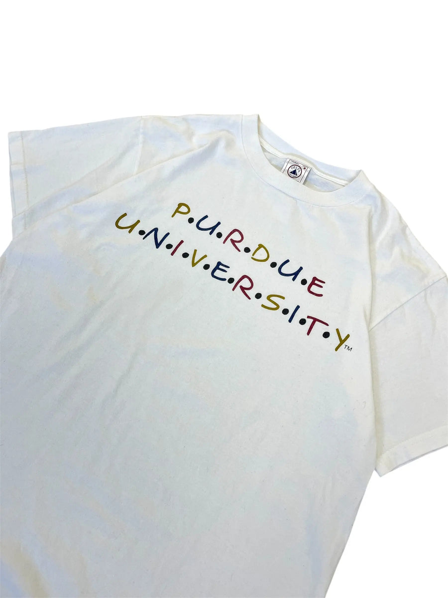 Vintage 90s Purdue University Graphic Tshirt - M Hammered Threads