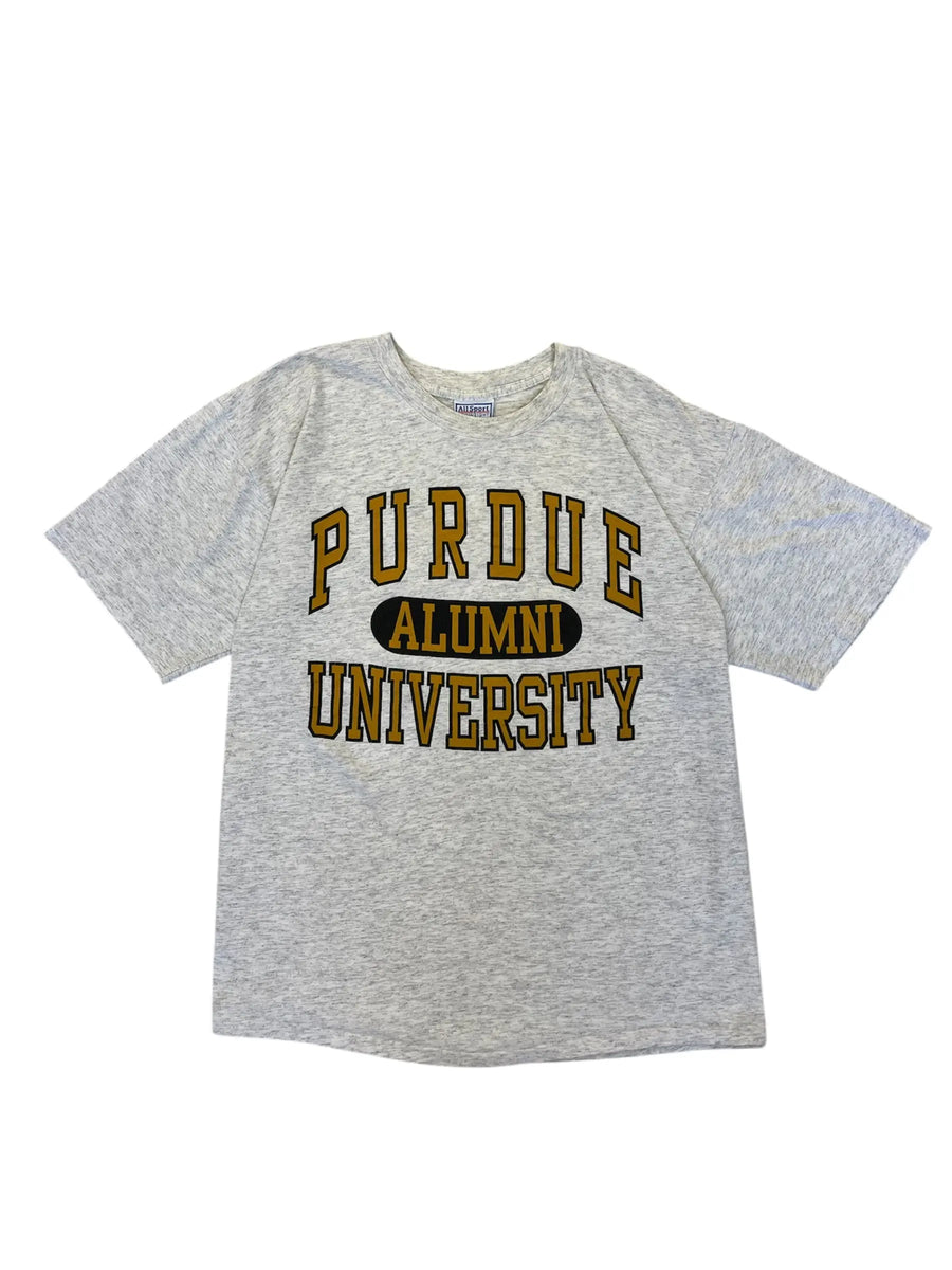 Vintage 90s Purdue University Alumni Graphic Tshirt - XL Hammered Threads