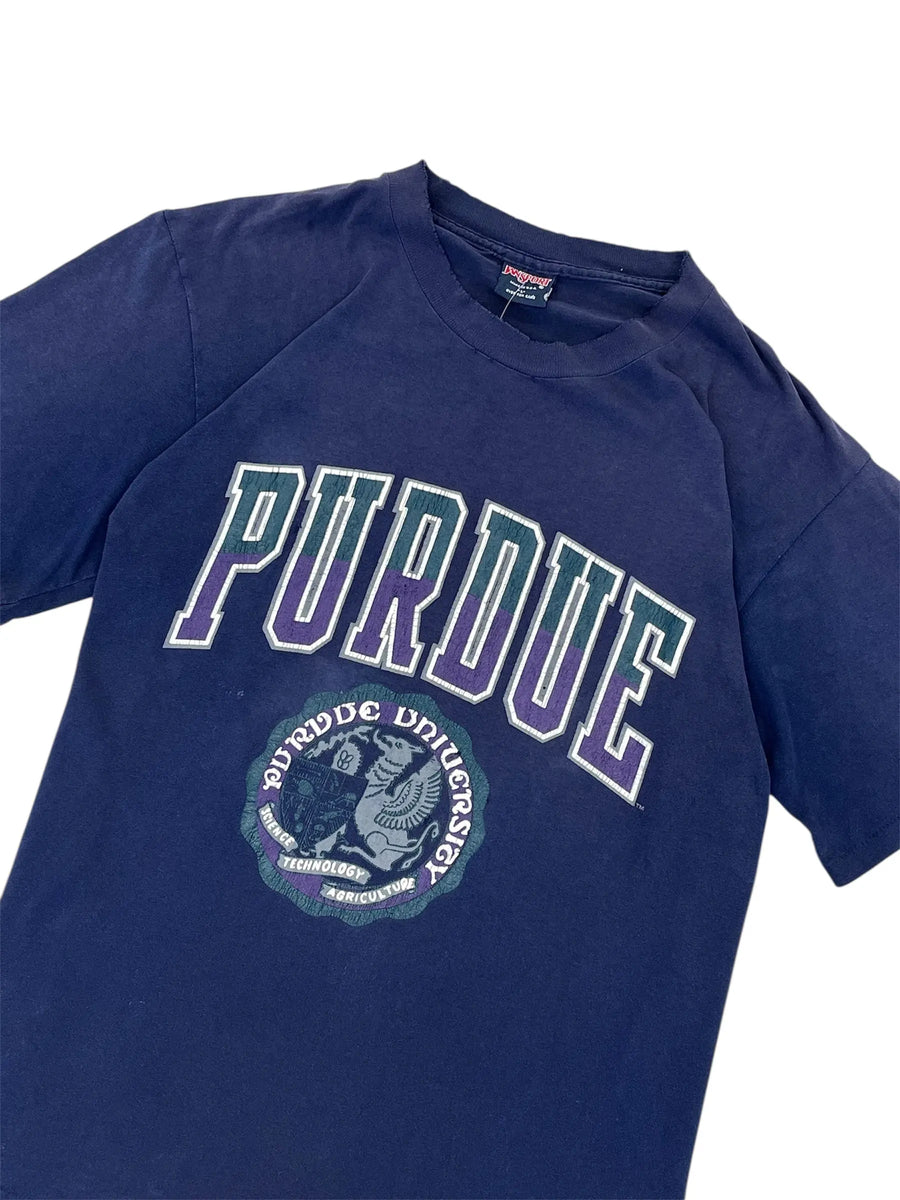 Vintage 90s Purdue University Graphic Tshirt - XL Hammered Threads