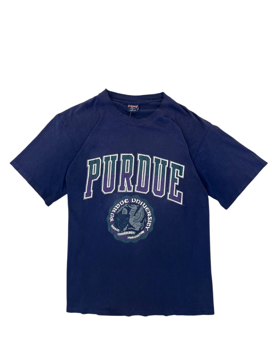 Vintage 90s Purdue University Graphic Tshirt - XL Hammered Threads