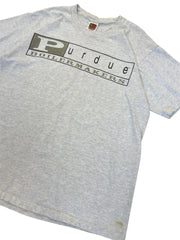 Vintage 90s Purdue Boilermakers Graphic Tshirt - L Hammered Threads