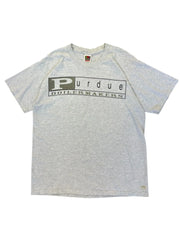 Vintage 90s Purdue Boilermakers Graphic Tshirt - L Hammered Threads