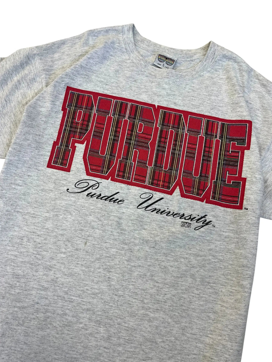Vintage 90s Purdue University Graphic Tshirt - L Hammered Threads