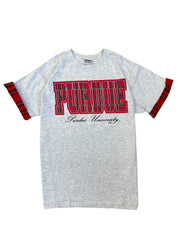 Vintage 90s Purdue University Graphic Tshirt - L Hammered Threads