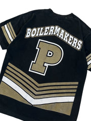 Vintage 90s Purdue Boilermakers Graphic Tshirt - M Hammered Threads