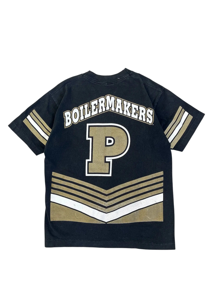 Vintage 90s Purdue Boilermakers Graphic Tshirt - M Hammered Threads
