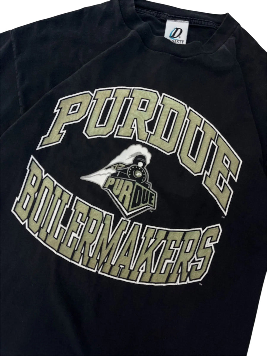 Vintage 90s Purdue Boilermakers Graphic Tshirt - XL Hammered Threads