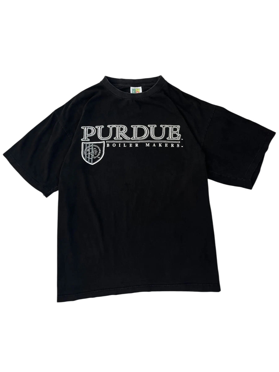 Vintage 90s Purdue Boilermakers Graphic Tshirt - XL Hammered Threads