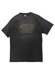 Vintage 90s Purdue Boilermakers Embroidered Tshirt- XL Hammered Threads