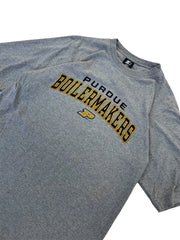 Y2K 2000s Purdue Boilermakers Embroidered Tshirt- S Hammered Threads