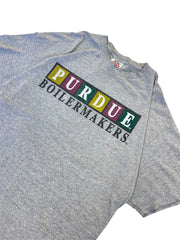 Vintage 90s Purdue Boilermakers Graphic Tshirt - XXL Hammered Threads