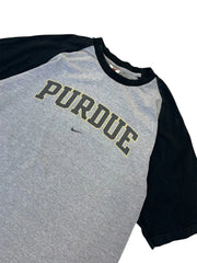 Vintage 90s Purdue Nike Graphic Tshirt - XL Hammered Threads