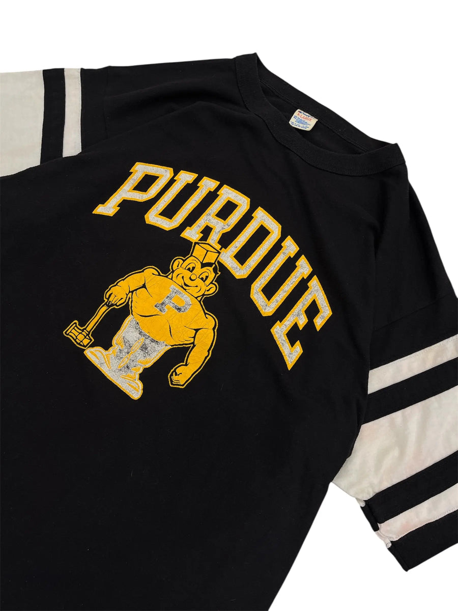 Vintage 80s Purdue Pete Graphic Tshirt - L Hammered Threads