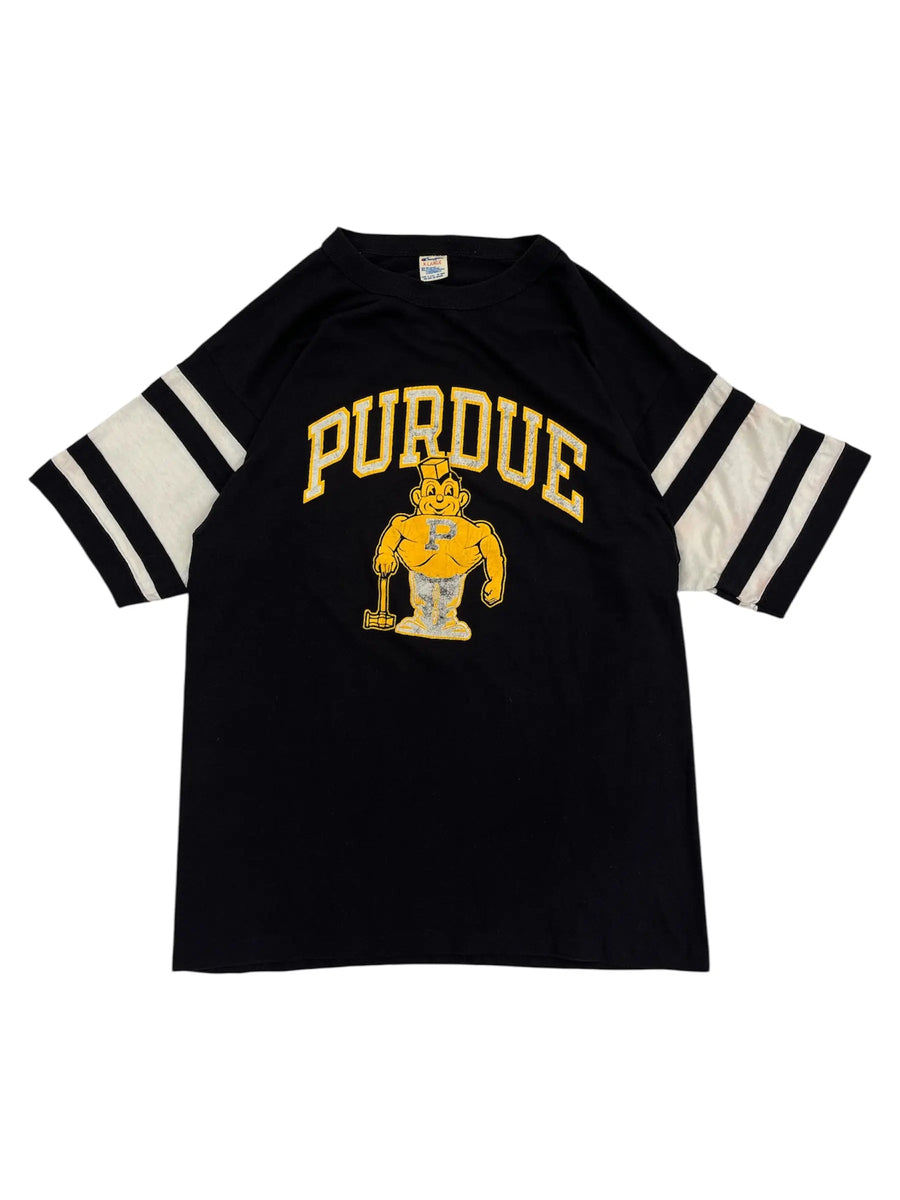 Vintage 80s Purdue Pete Graphic Tshirt - L Hammered Threads