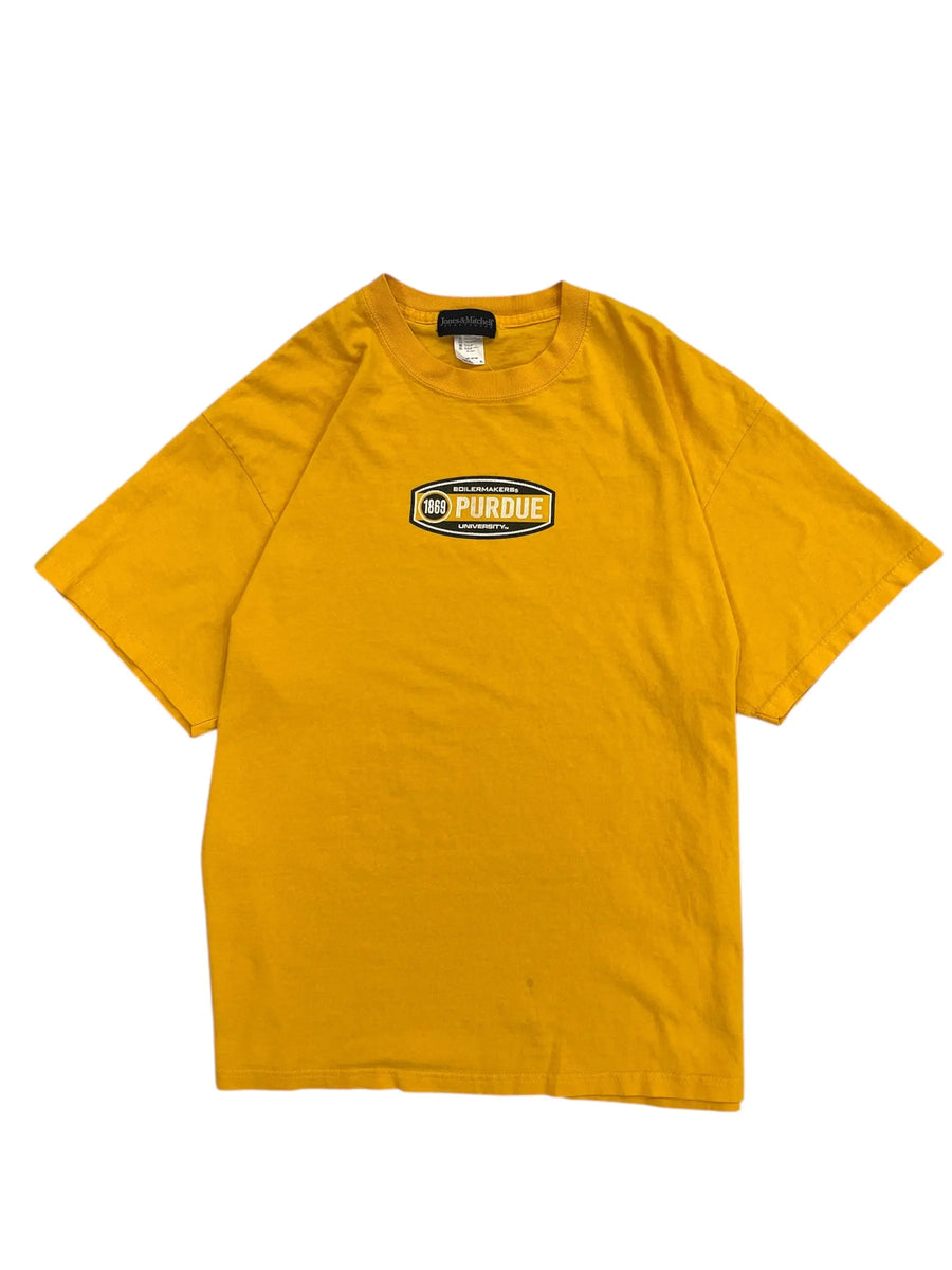Y2K 2000s Purdue University Boilermakers Graphic Tshirt - XL Hammered Threads