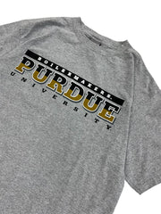 Vintage 90s Purdue University Boilermakers Graphic Tshirt - L Hammered Threads