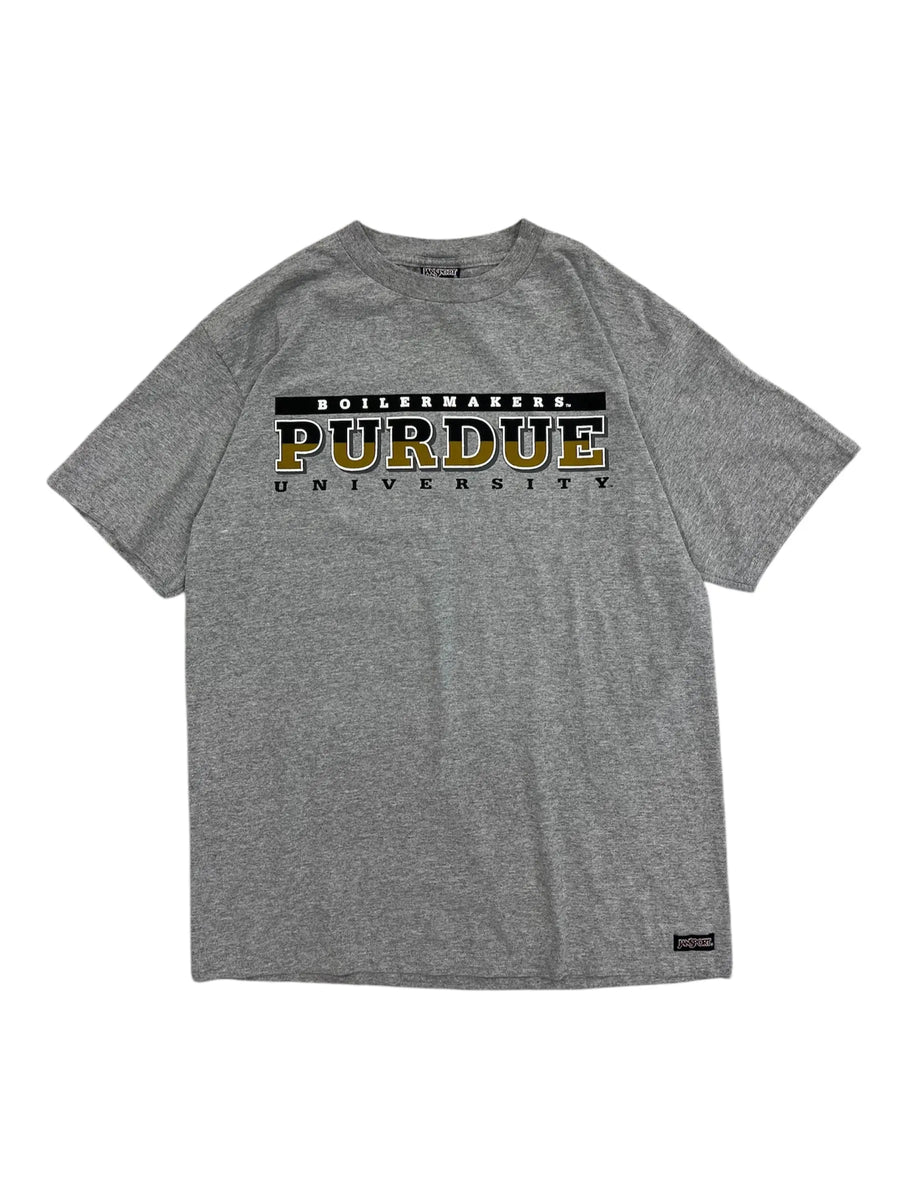 Vintage 90s Purdue University Boilermakers Graphic Tshirt - L Hammered Threads