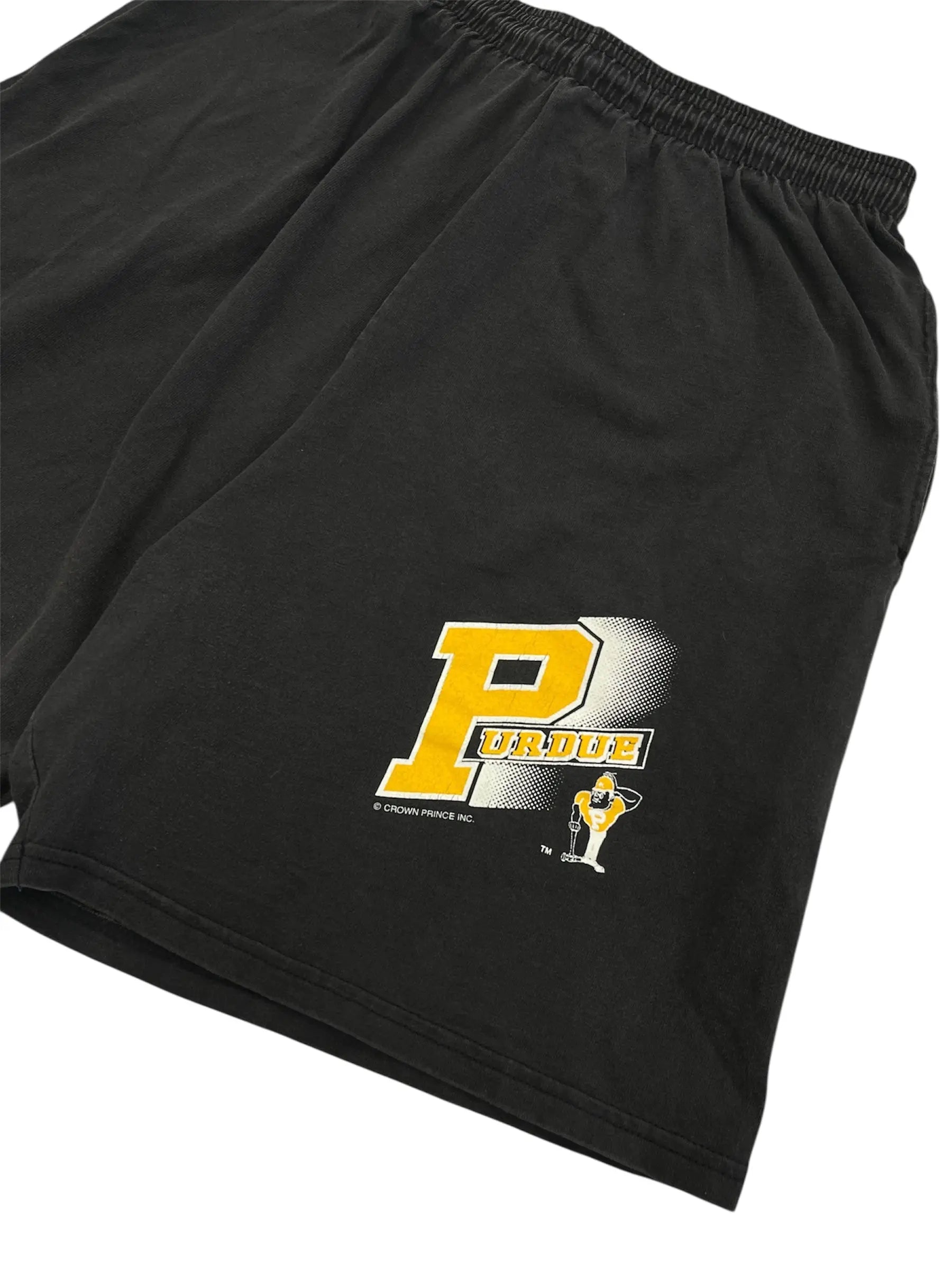 Vintage 90s Purdue Graphic Shorts - XL Hammered Threads