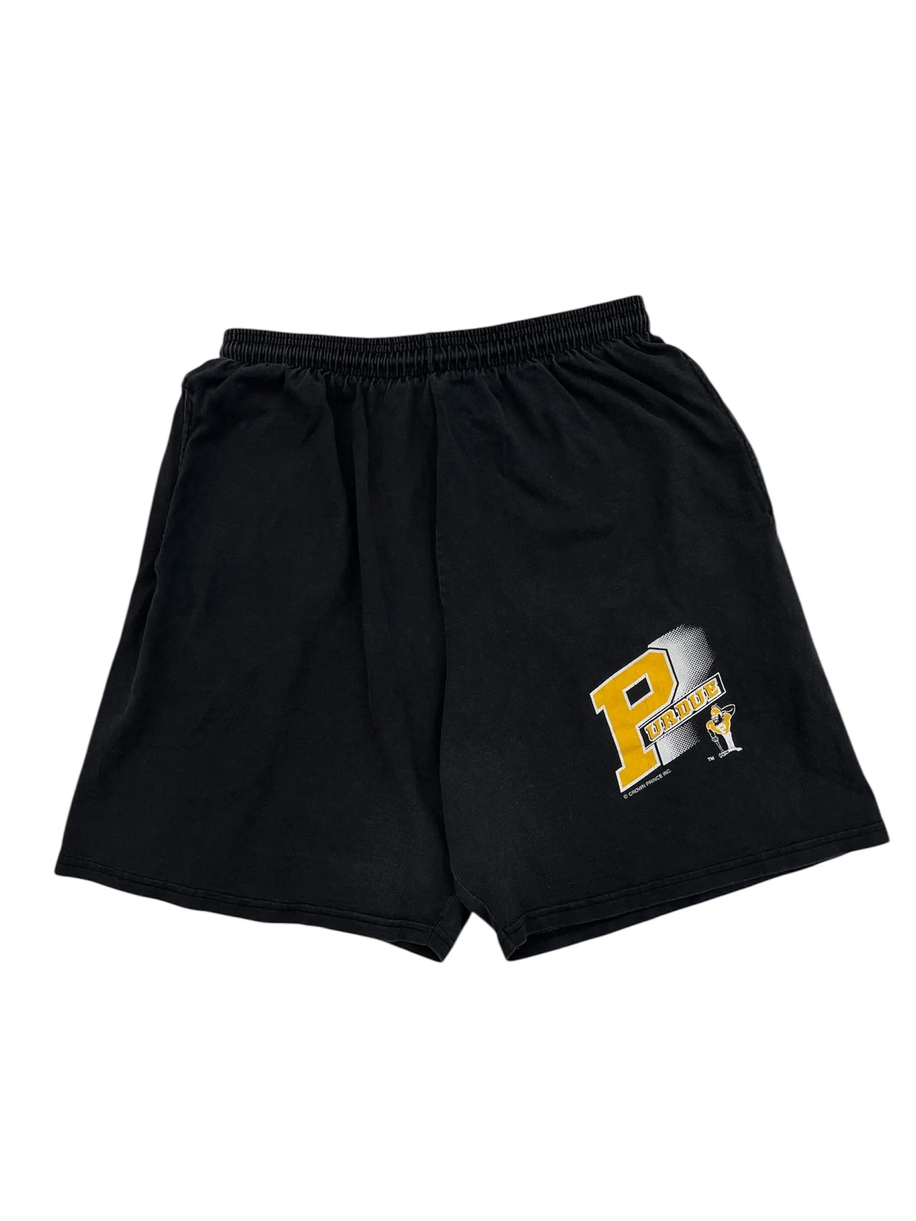 Vintage 90s Purdue Graphic Shorts - XL Hammered Threads