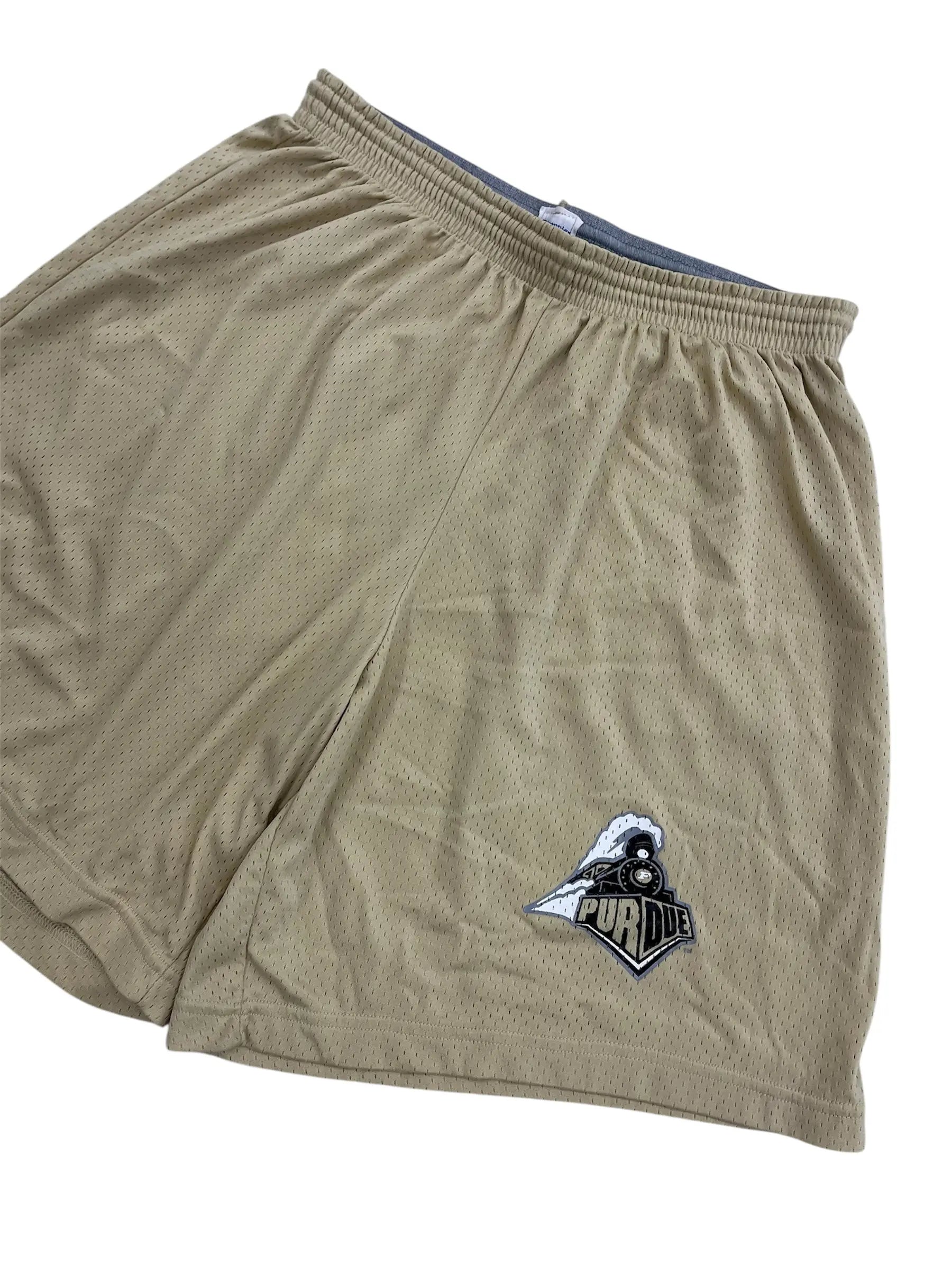 Vintage 90s Purdue Graphic shorts - L Hammered Threads