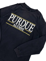 Vintage 90s Purdue Alumni Graphic Long Sleeve Shirt - L Hammered Threads